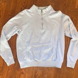 VS Pink quarter zip sweatshirt